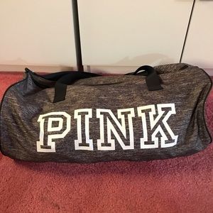 PINK big duffel bag / gym bag